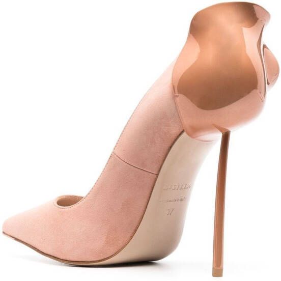 Le Silla Petalo suède pumps Beige