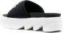 Le Silla Poolside sandalen met chunky zool Zwart - Thumbnail 3