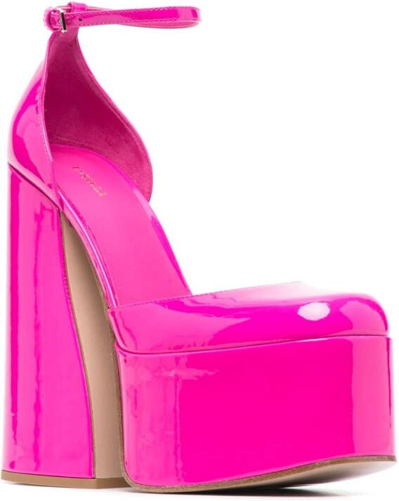 Le Silla Pumps met plateauzool Roze