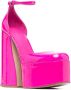 Le Silla Pumps met plateauzool Roze - Thumbnail 2