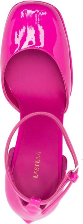 Le Silla Pumps met plateauzool Roze