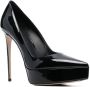 Le Silla Pumps met plateauzool Zwart - Thumbnail 2