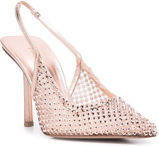 Le Silla Pumps verfraaid met stras Roze