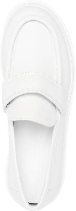 Le Silla Ranger leren loafers Wit