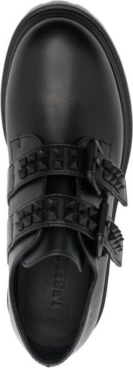 Le Silla Ranger loafers met studs Zwart