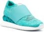 Le Silla Reiko sneakers met sleehak Blauw - Thumbnail 2