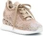 Le Silla Reiko Wave sneakers verfraaid met stras Goud - Thumbnail 2