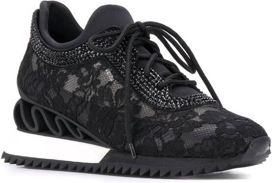 Le Silla Reiko Wave sneakers Zwart