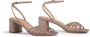 Le Silla Resort sandalen met glitter Beige - Thumbnail 2