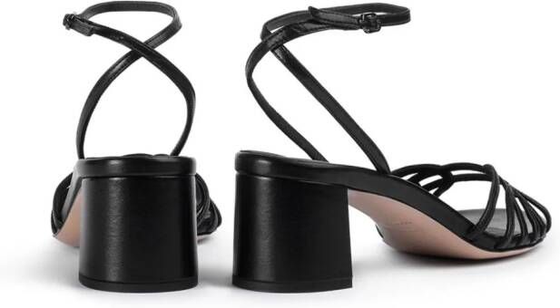 Le Silla Resort sandalen met glitter Zwart