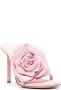 Le Silla Rose 105 mm leren sandalen Roze - Thumbnail 2
