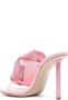 Le Silla Rose 105 mm leren sandalen Roze - Thumbnail 3