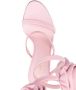 Le Silla Spiraal sandalen met roosapplicatie Roze - Thumbnail 4