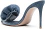 Le Silla Rose denim muiltjes Blauw - Thumbnail 3