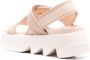 Le Silla Sandalen met klittenband Beige - Thumbnail 6