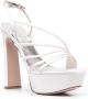 Le Silla Sandalen met plateauzool Wit - Thumbnail 2