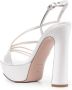 Le Silla Sandalen met plateauzool Wit - Thumbnail 3
