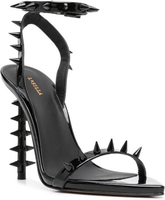 Le Silla Sandalen verfraaid met studs Zwart