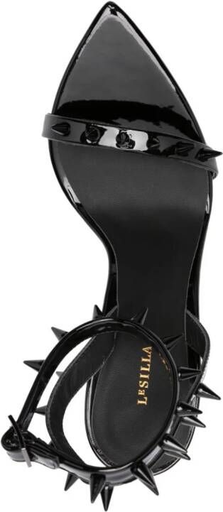 Le Silla Sandalen verfraaid met studs Zwart