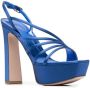 Le Silla Scarlet sandalen met plateauzool Blauw - Thumbnail 2