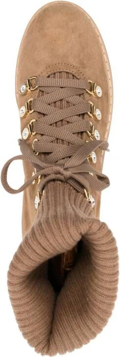 Le Silla St. Moritz suede ankle boots Bruin