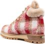 Le Silla St. Moritz wool ankle boots Rood - Thumbnail 3