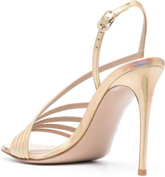 Le Silla Stiletto sandalen met bandjes Roze