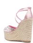 Le Silla Sandalen verfraaid met kristallen Roze - Thumbnail 3
