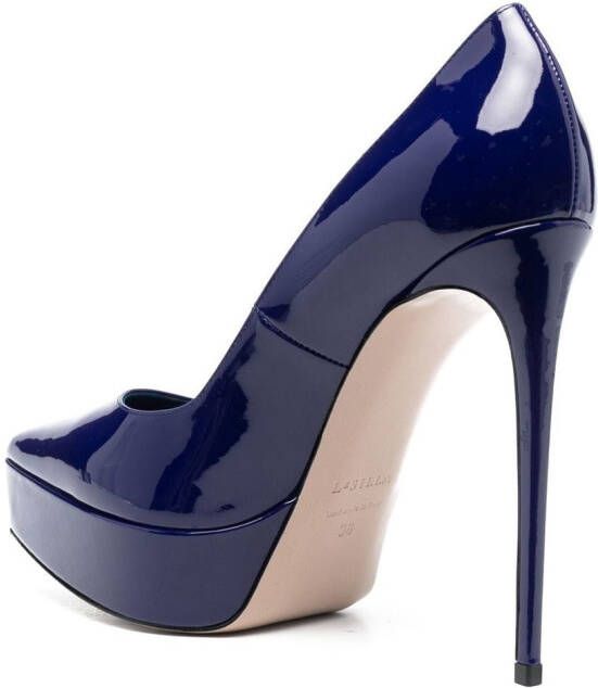 Le Silla Uma lakleren pumps Blauw