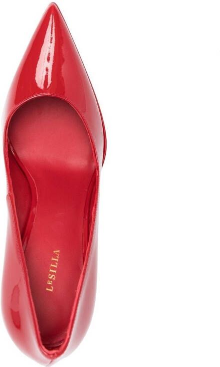 Le Silla Uma lakleren pumps Rood