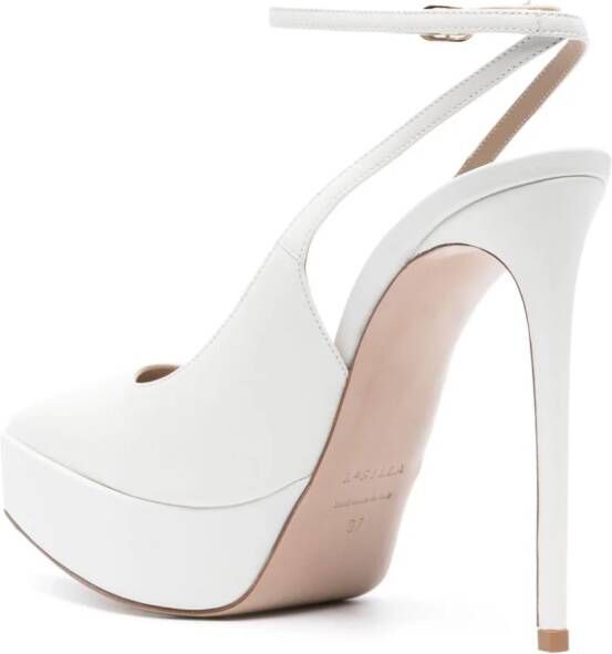 Le Silla Uma 140mm slingback pumps Wit