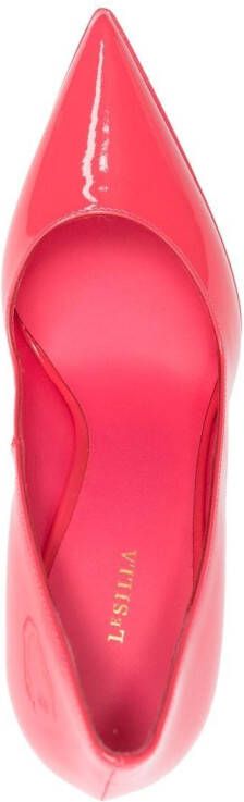 Le Silla Uma gelakte pumps Roze