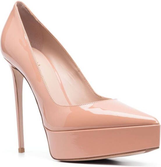 Le Silla Uma lakleren pumps Beige