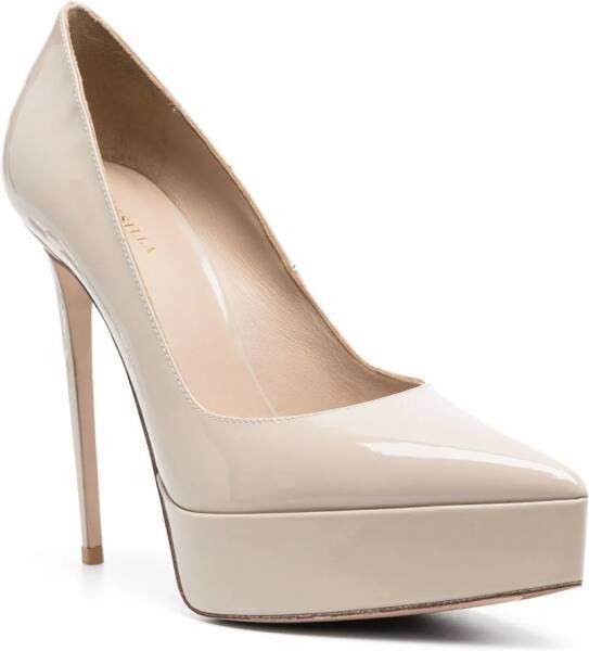 Le Silla Uma lakleren pumps Beige