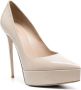 Le Silla Uma lakleren pumps Beige - Thumbnail 2