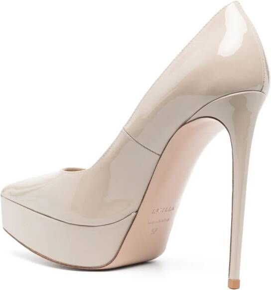 Le Silla Uma lakleren pumps Beige