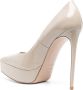 Le Silla Uma lakleren pumps Beige - Thumbnail 3