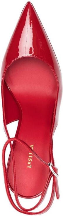 Le Silla UMA lakleren pumps Rood