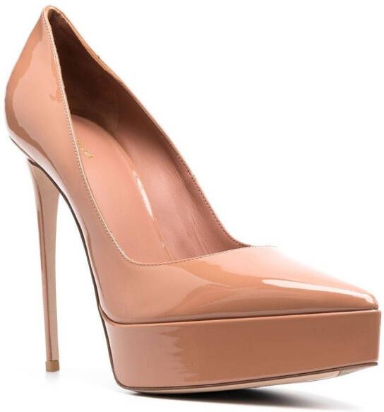 Le Silla Uma pumps met plateauzool Beige