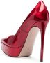 Le Silla Uma pumps met plateauzool Rood - Thumbnail 3