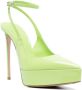 Le Silla Uma slingback pumps Groen - Thumbnail 2