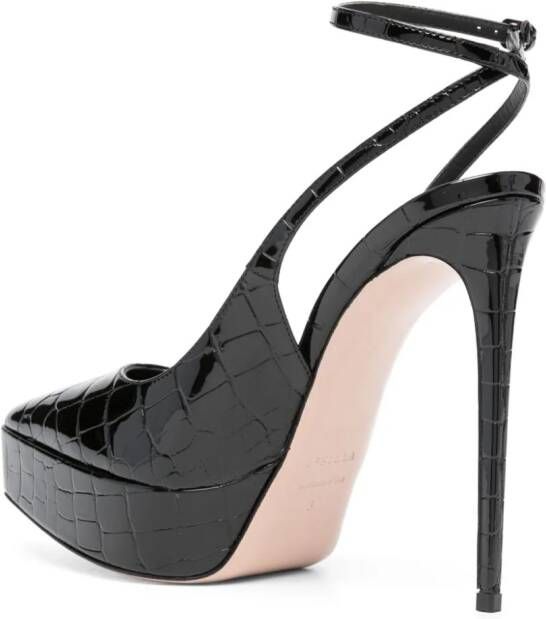 Le Silla Uma slingback pumps Zwart