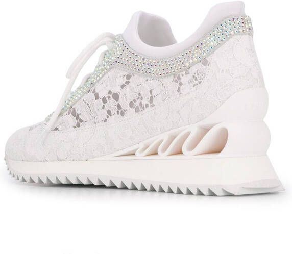 Le Silla Verfraaide sneakers Wit