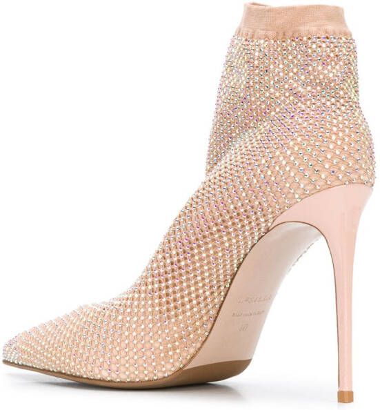 Le Silla Verfraaide sokpumps Roze
