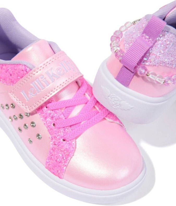 Lelli Kelly Sneakers verfraaid met kristallen Roze