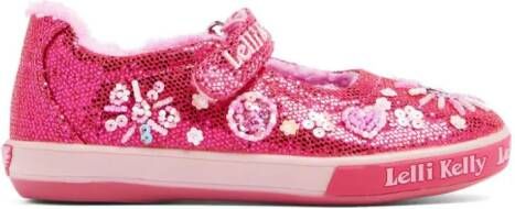 Lelli Kelly Sneakers met pailletten Roze