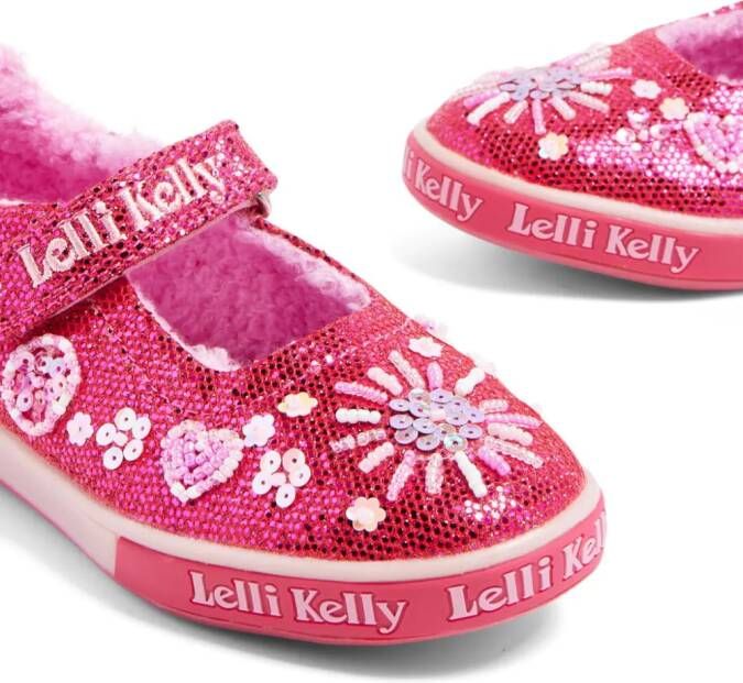 Lelli Kelly Sneakers met pailletten Roze