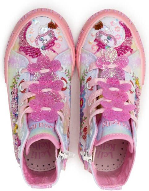 Lelli Kelly Sneakers met print Roze