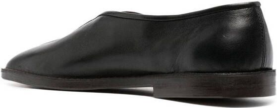 LEMAIRE Leren loafers Zwart