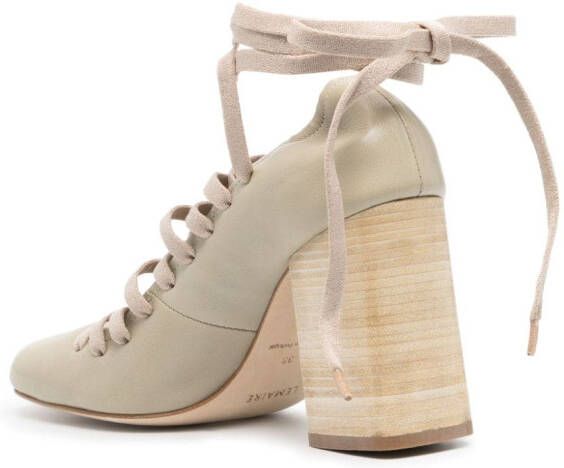 LEMAIRE Leren pumps Beige